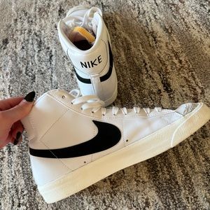 Nike Blazers (Black & White)